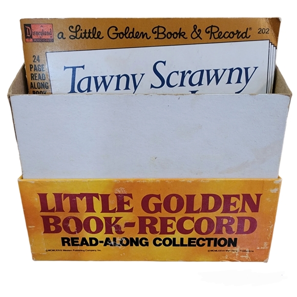 Little Golden Book Toys Vtg Little Golden Bookrecord Read Along Collection By Disney4